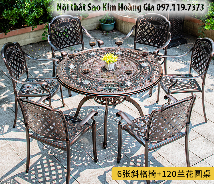 bàn ghế ngoài trời
