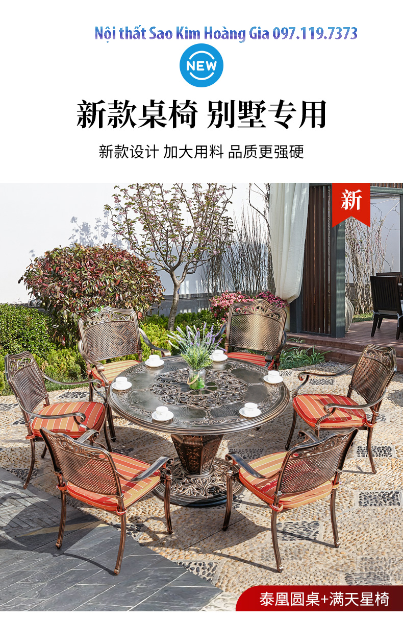 bàn ghế ngoài trời