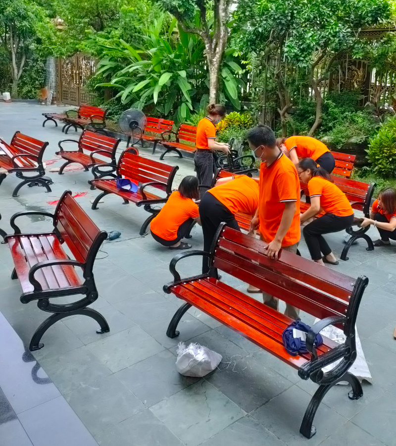 ghế công viên đẹp
