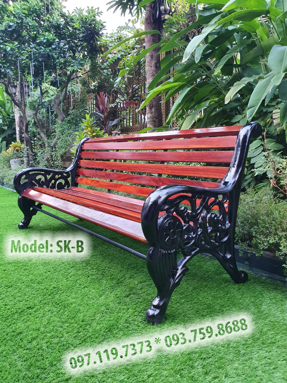 ghế gỗ công viên ghế gỗ công viên