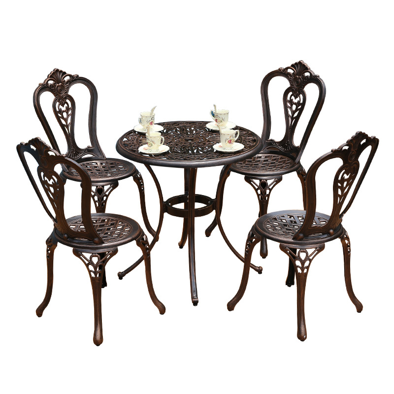 Bàn ghế nhôm đúc SK-B08