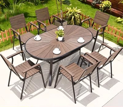 Bàn ghế ngoài trời SKB-004