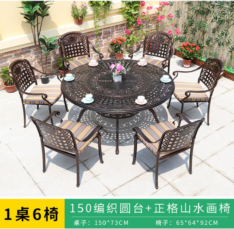 Bàn ghế ngoài trời SK-B25