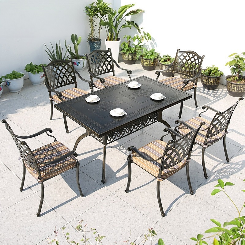 Bàn ghế nhôm đúc SK-B10