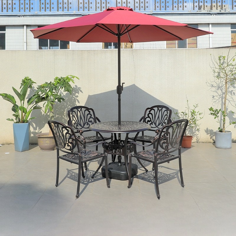 Bàn ghế nhôm đúc SK-B01