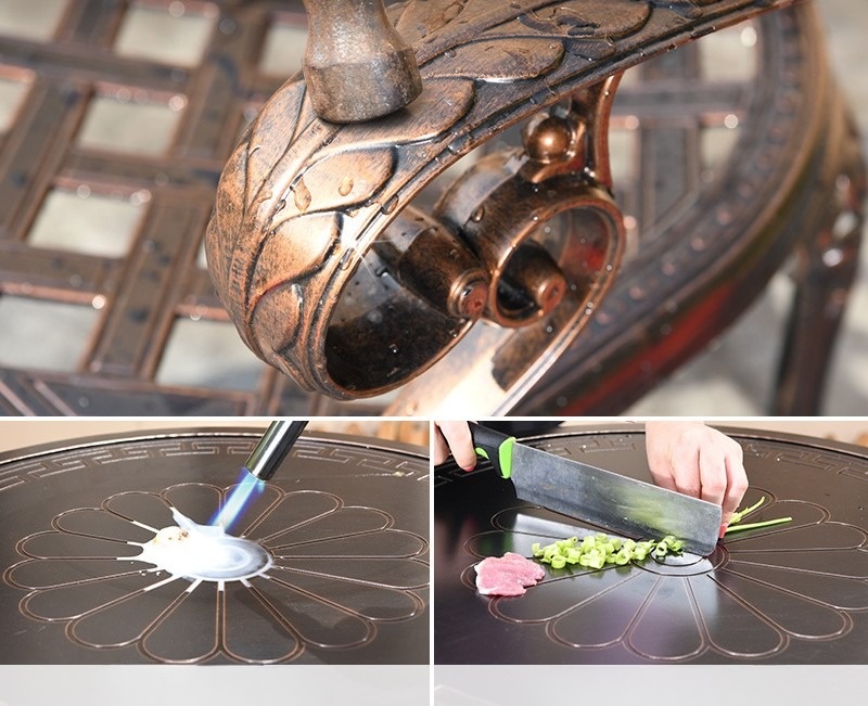 Bàn ghế nhôm đúc SK-B03